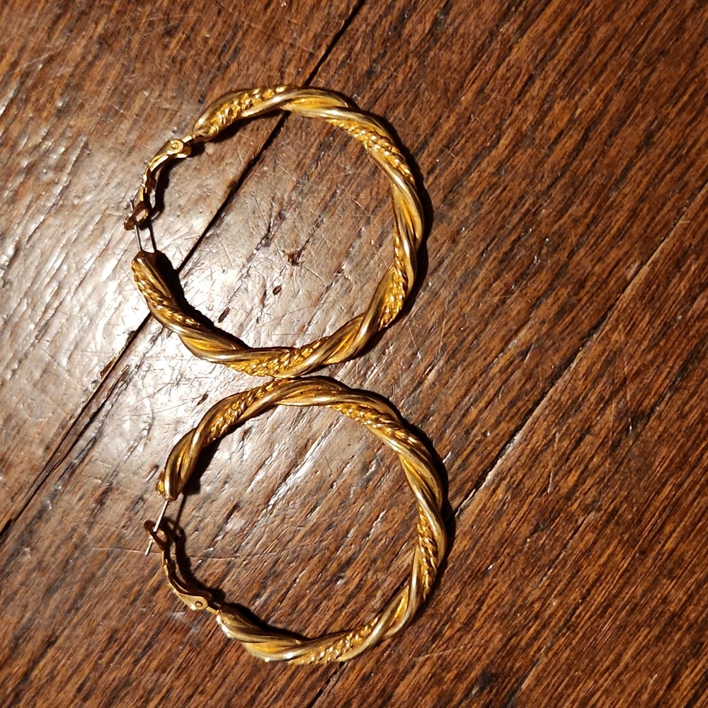 Gold hoops